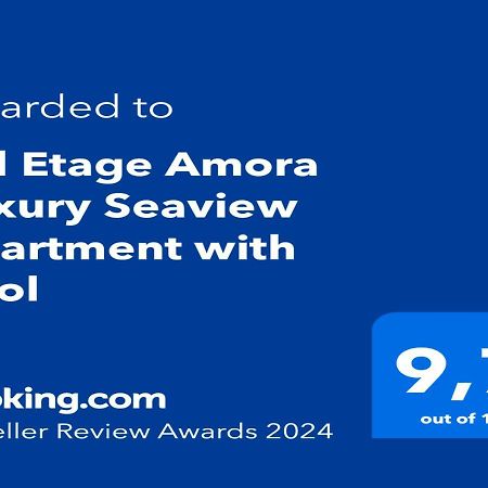 Bel Etage Amora Luxury Seaview Apartment With Pool Split Exterior foto
