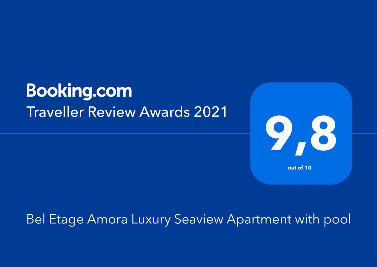 Bel Etage Amora Luxury Seaview Apartment With Pool Split Exterior foto