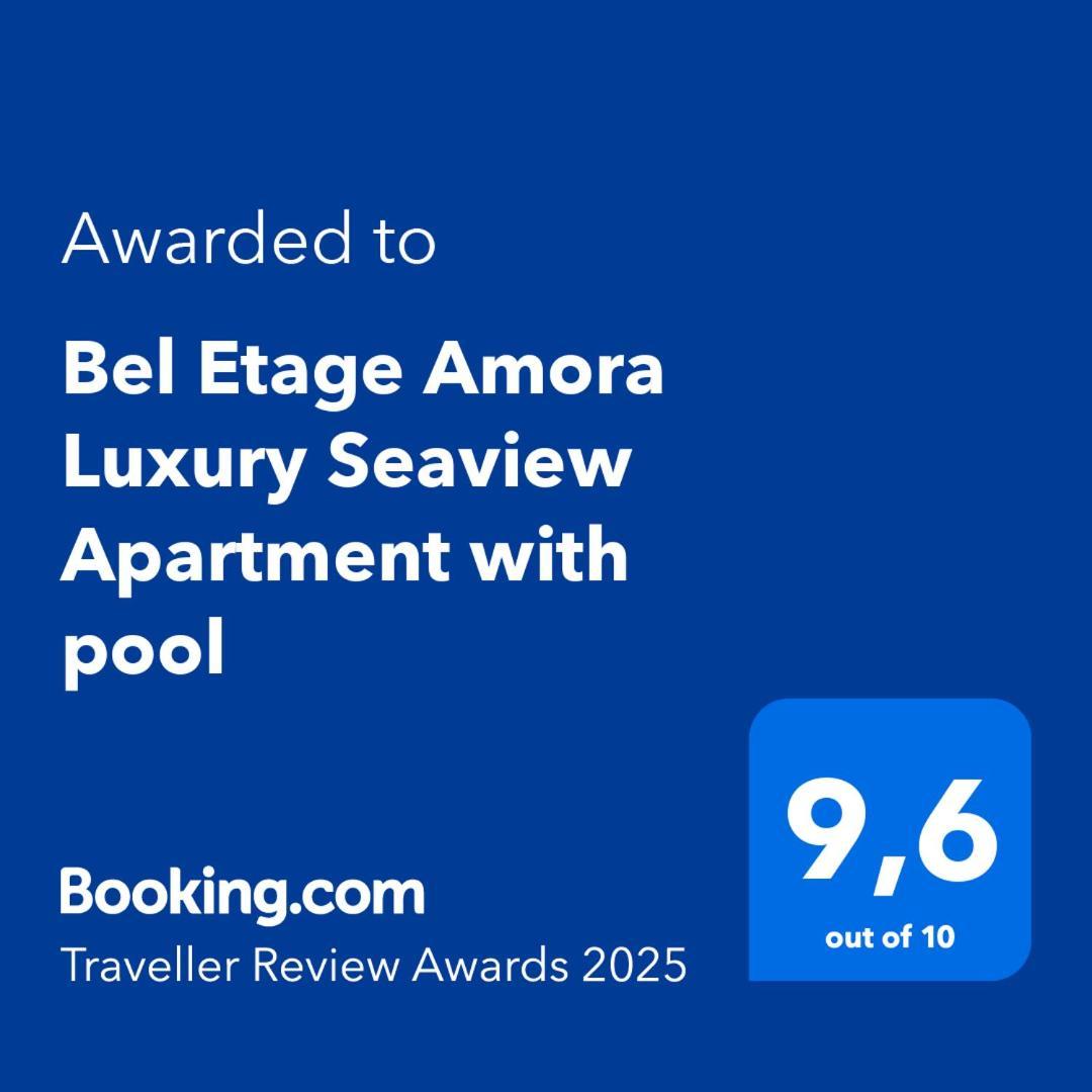 Bel Etage Amora Luxury Seaview Apartment With Pool Split Exterior foto